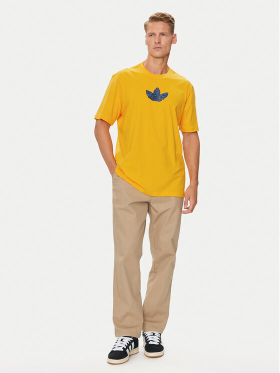 adidas adidas Majica Supply Sport IZ2572 Rumena Regular Fit