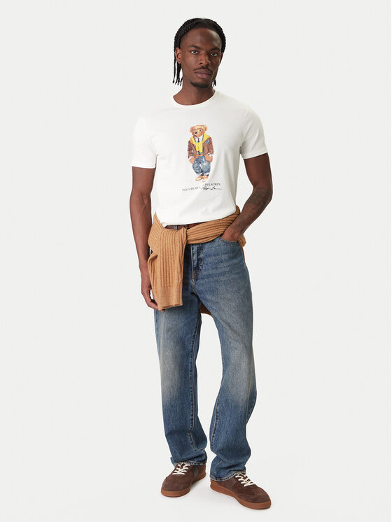 Polo Ralph Lauren Polo Ralph Lauren Camiseta 710P07346001 Blanco Regular Fit