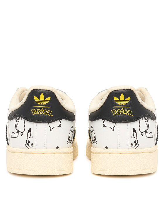adidas Снікерcи adidas Pokemon Superstar II Elastic Lace KJ5614 Білий