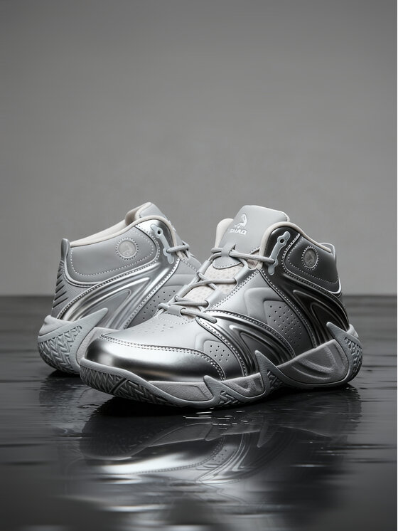 SHAQ Sneakersy Shaq CEO-DEVASTATOR AQ95010W-SS Sivá