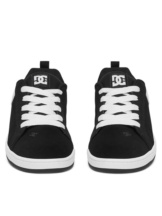 DC Shoes Sneakersy DC Shoes COURT GRAFFIK ADBS100207-BKW Černá
