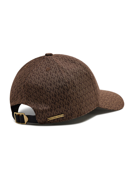 MICHAEL Michael Kors Czapka z daszkiem MICHAEL Michael Kors MU100042TX Brązowy