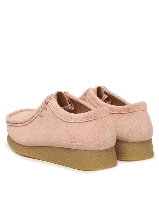 Clarks Туфлі Clarks WallabeeEVOSh 26186342 Рожевий