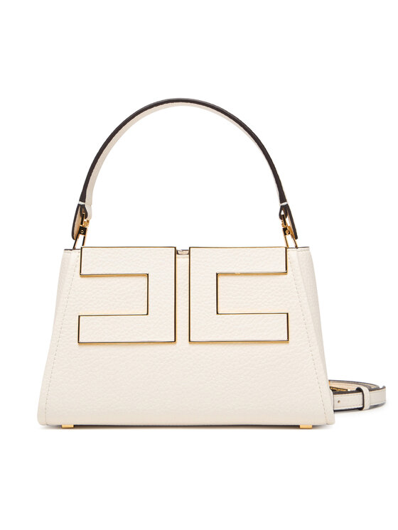 Elisabetta Franchi Kabelka Elisabetta Franchi BS-07A-66E2-V360 Krémová