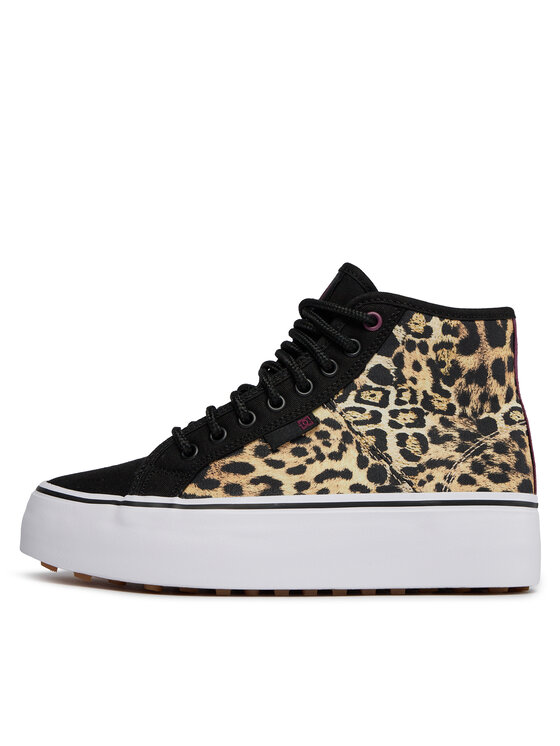DC Shoes Sneakersy DC Shoes Manual Hi Wnt ADJS300286 Černá