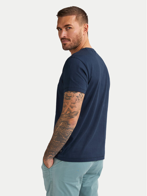 Petrol Industries Petrol Industries Camiseta M-1050-TSR644 Azul marino Regular Fit