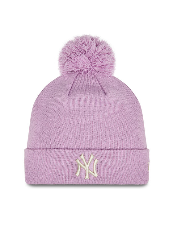 New Era Шапкa New Era Wmns Metallic Pom Nyy 60364280 Рожевий