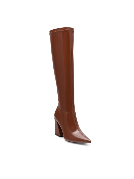 Nine West Чоботи Nine West SHARLEEZ 13196H Коричневий