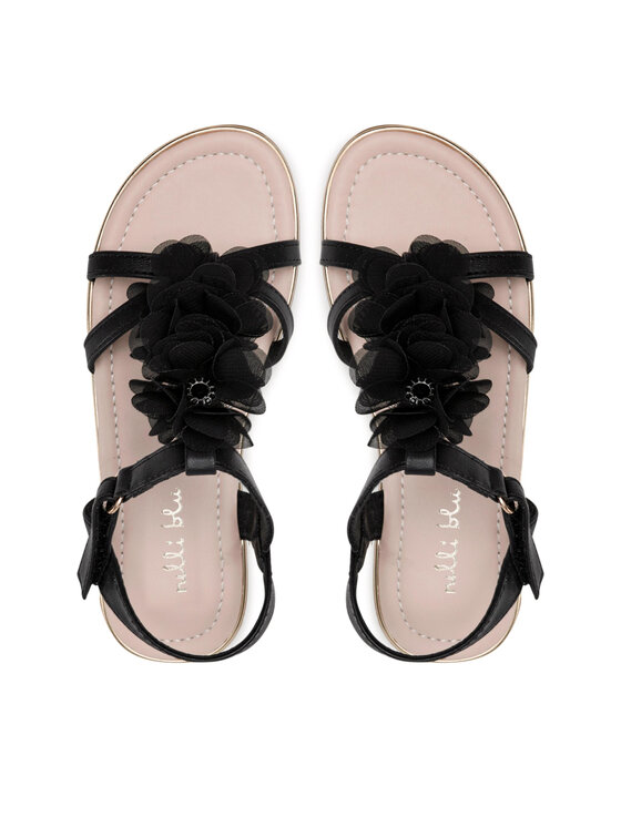 Nelli Blu Sandály Nelli Blu CS2882-05 Černá