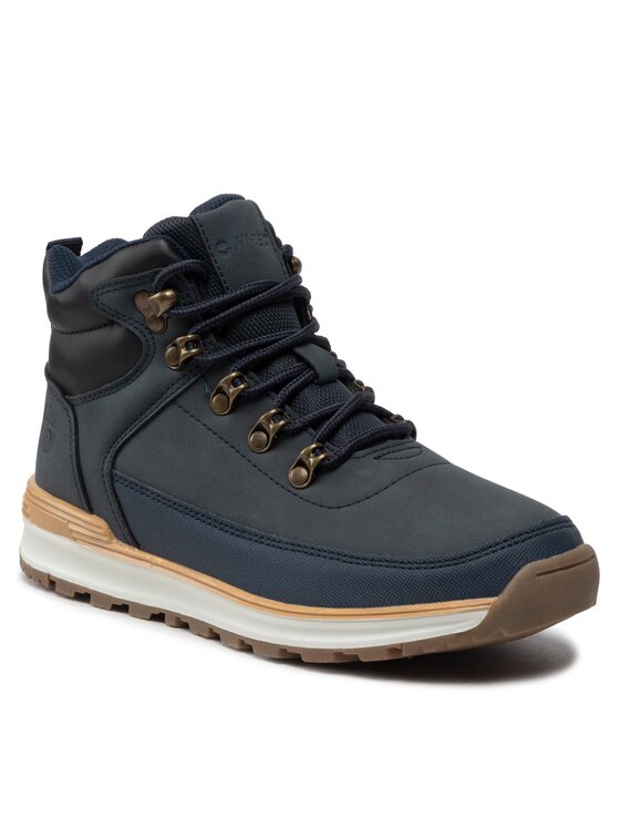 Hi-Tec Sneakersy Hi-Tec Herlen Mid Teen WS-AW22-HT-02-Q4 Tmavomodrá