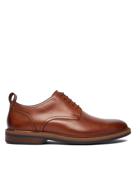 Clarks Туфлі Clarks Aldwin Lace 26183252 Коричневий