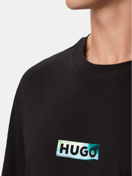 HUGO HUGO Camiseta 50570323 Negro Regular Fit