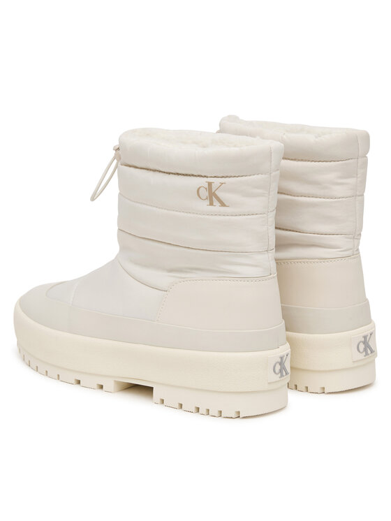 Calvin Klein Botas de nieve Calvin Klein Vulc Flatform Snowboot Nyl HW0HW03245 Crema