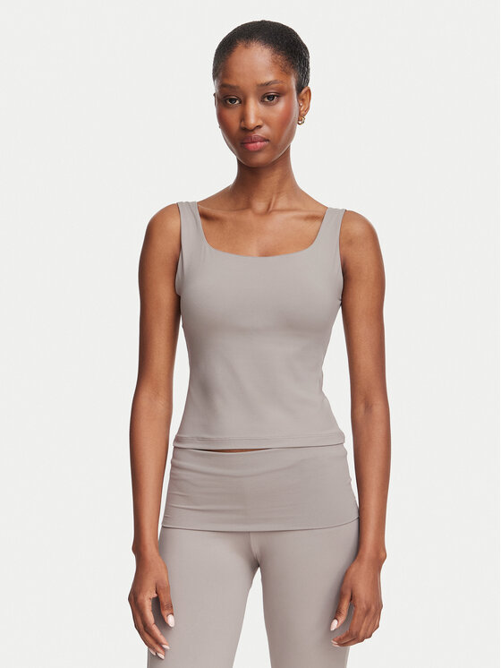 Guess Guess Top V6YP18 K4788 Beige oscuro Slim Fit