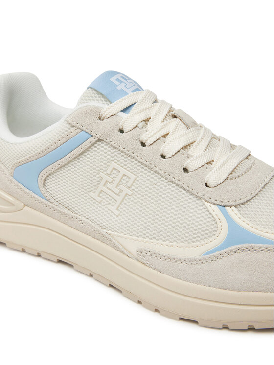 Tommy Hilfiger Sneakersy Tommy Hilfiger Casual Fashion Runner Mix FW0FW08324 Barevná