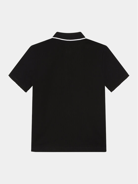 BOSS Boss Polo majica J25P26 S Črna Regular Fit