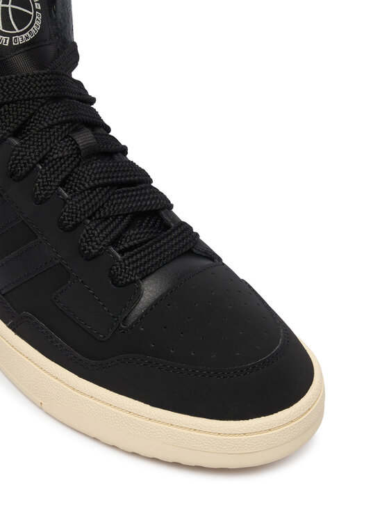 adidas Sneakersy adidas Rapid Court Mid Winterized Shoes JR1026 Czarny