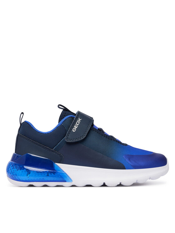 Geox Snīkeri Geox J Activart Illuminus Boy J56LYA 02A9J C4226 Zils