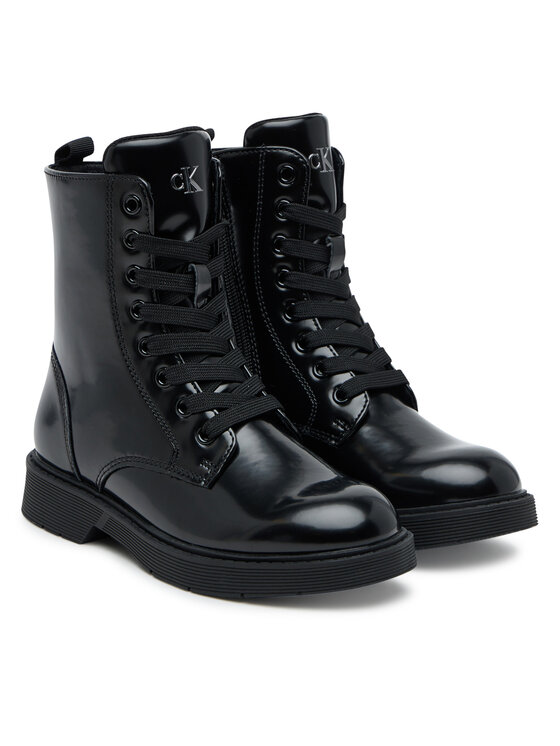 Calvin Klein Pohodni čevlji Calvin Klein V3X5-83185-1453 S Črna