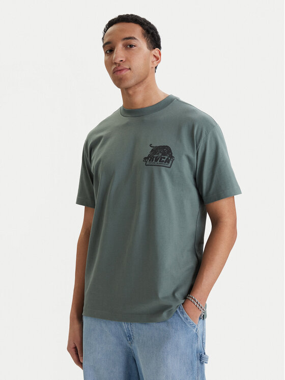 RVCA RVCA Camiseta Penstation EVYZT00280 Verde Relaxed Fit