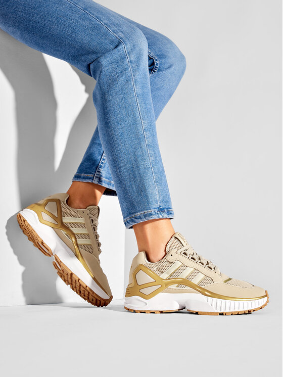 Снікерcи adidas Zx Wavian W GY6036 Бежевий | Evzuttya.com.ua
