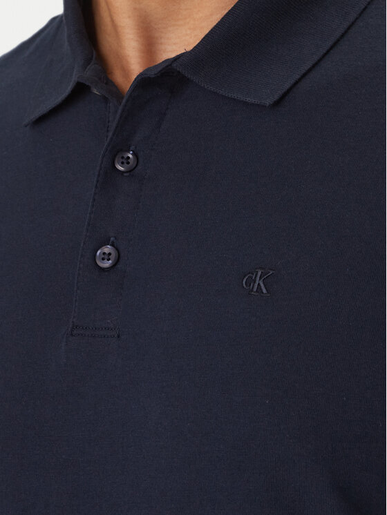 Calvin Klein Jeans Calvin Klein Jeans Polo Classic Monogram LV04RD255G Azul marino Regular Fit