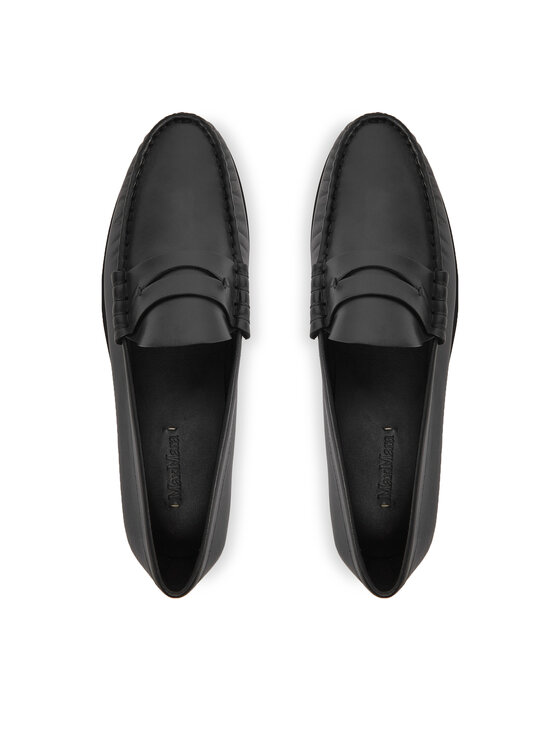 Max Mara Mokasíny Max Mara 2514521131600 Čierna