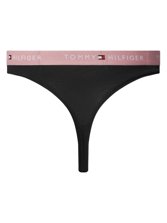Tommy Hilfiger Tommy Hilfiger Conjunto de tangas UW0UW05530 Negro