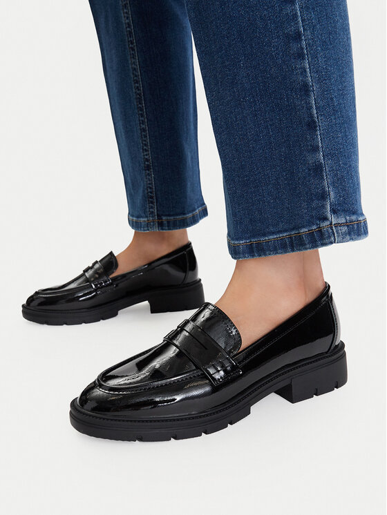 JENNY Loafersy JENNY CEO-3J66666-C1 Czarny