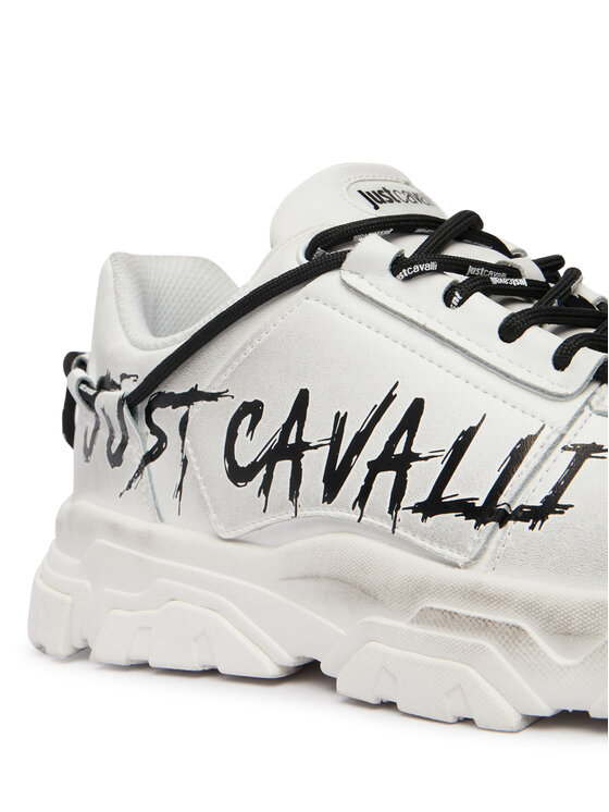 Just Cavalli Сникърси Just Cavalli 80QA3SH1 ZPC21 Бял