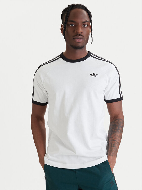 adidas adidas Camiseta 3-Stripes KE3537 Blanco Regular Fit