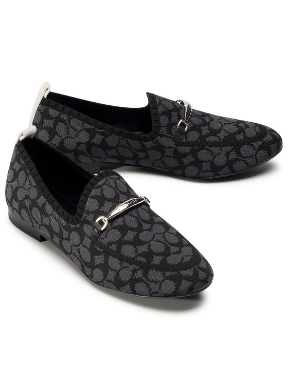 Coach Nizki čevlji Coach Harling Knit Loafer G5149 11002151 Črna