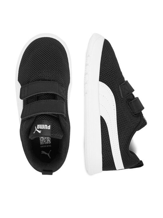 Puma Снікерcи Puma COURTFLEX V3 MESH INF 39808617 Чорний
