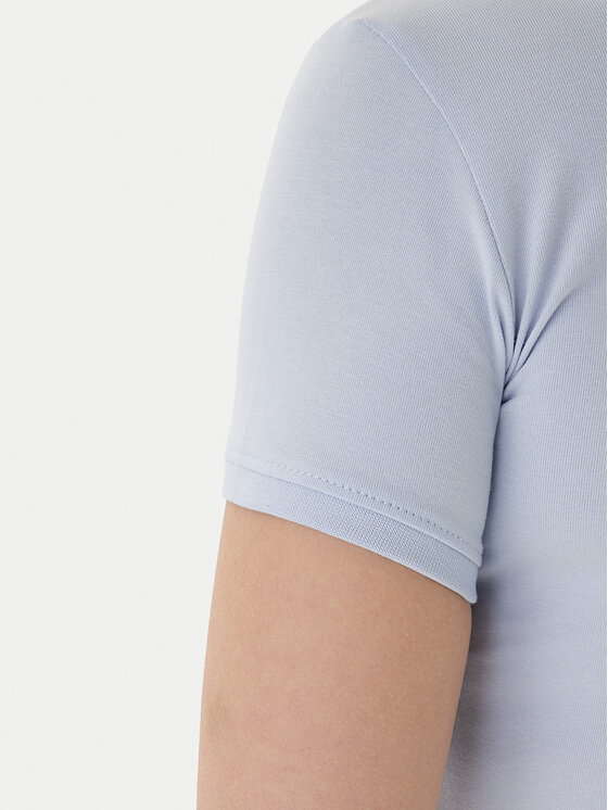 Guess Guess Футболка W2YI45 J1314 Блакитний Slim Fit
