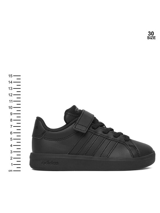adidas Снікерcи adidas Grand Court 3.0 El C KK3790 Чорний