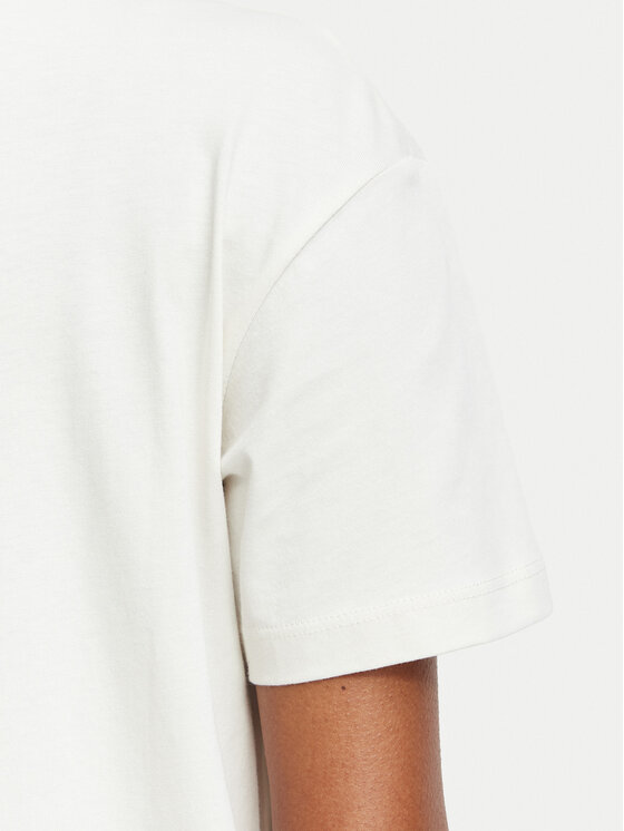 Napapijri Napapijri Camiseta Bliss NP0A8AVF Crema Regular Fit