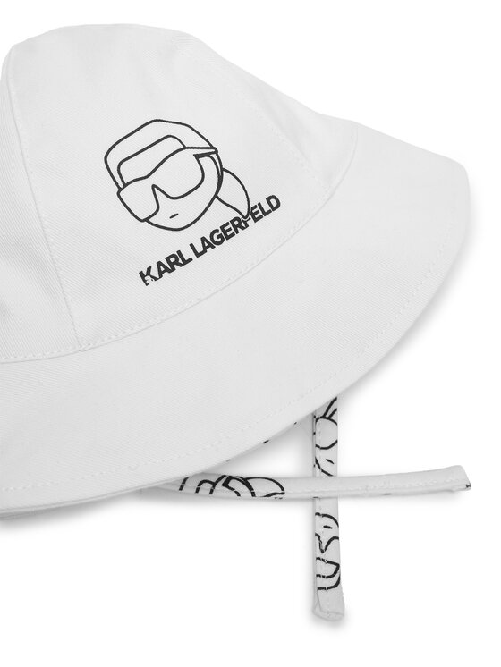 Karl Lagerfeld Kids Καπέλο Karl Lagerfeld Kids Z31188 Λευκό