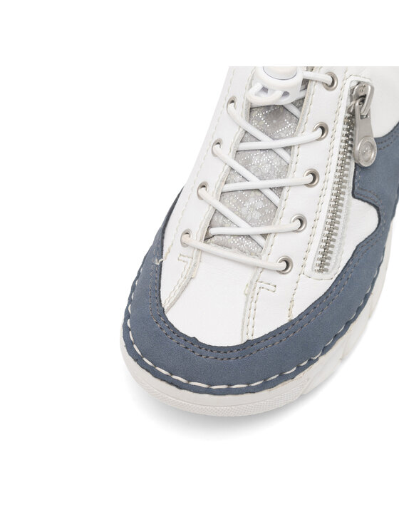 Rieker Sneakersy Rieker 55064-80 Bílá