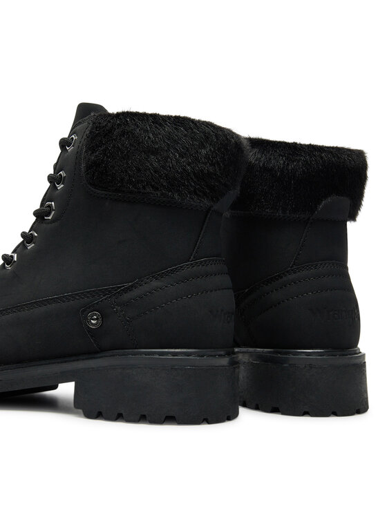 Wrangler Черевики туристичні Wrangler Fur Women High 20243069 Чорний