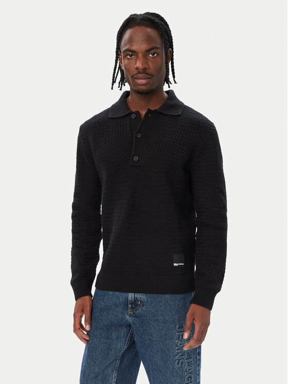 Karl Lagerfeld Jeans Karl Lagerfeld Jeans Polo B4M18065 Negro Regular Fit
