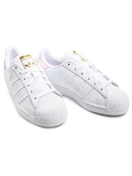 adidas Sneakersy adidas Egle Superstar W Q47223 Biela