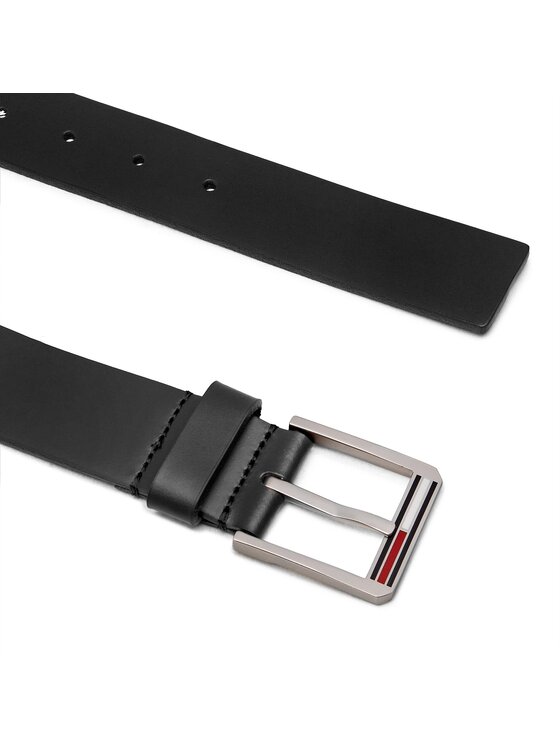 Tommy Jeans Ζώνη Ανδρική Tommy Jeans Tjm Finley Belt 3.5 AM0AM10627 Μαύρο