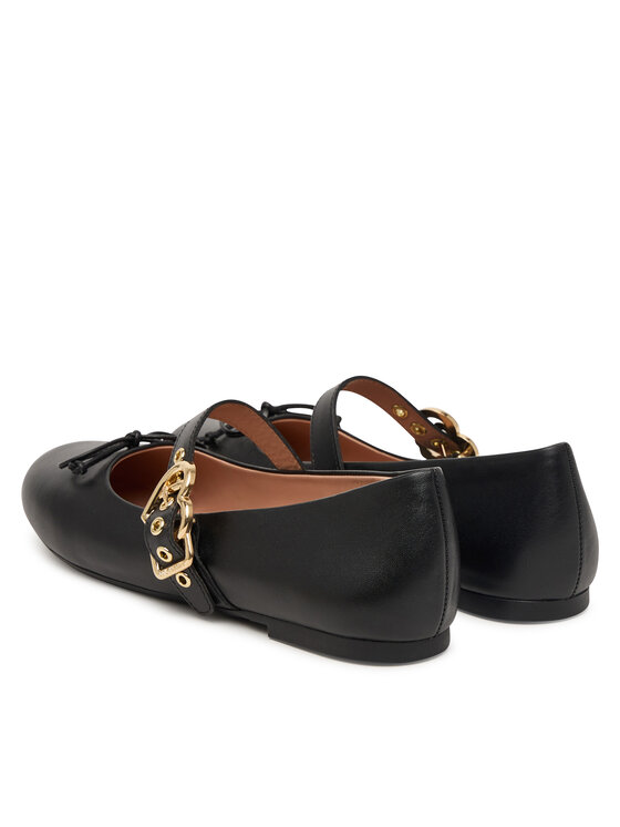 LOVE MOSCHINO Балетки LOVE MOSCHINO JA11091G1PIE0000 Чорний