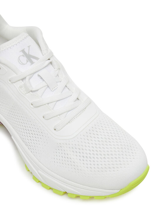 Calvin Klein Jeans Snīkeri Calvin Klein Jeans Hike Runner Mg Tech YW0YW01856 Balts