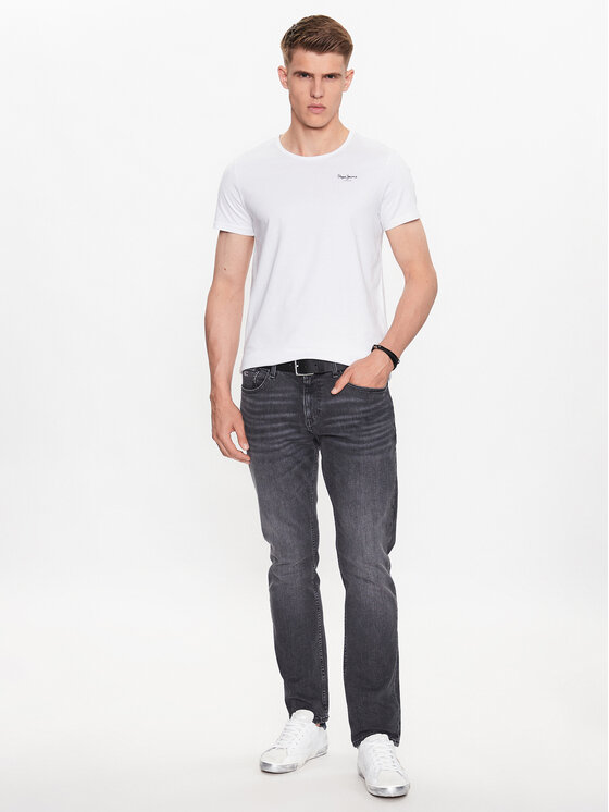 Pepe Jeans Pepe Jeans Комплект футболок Pepe Tshirt 2P PMU10976 Білий Regular Fit