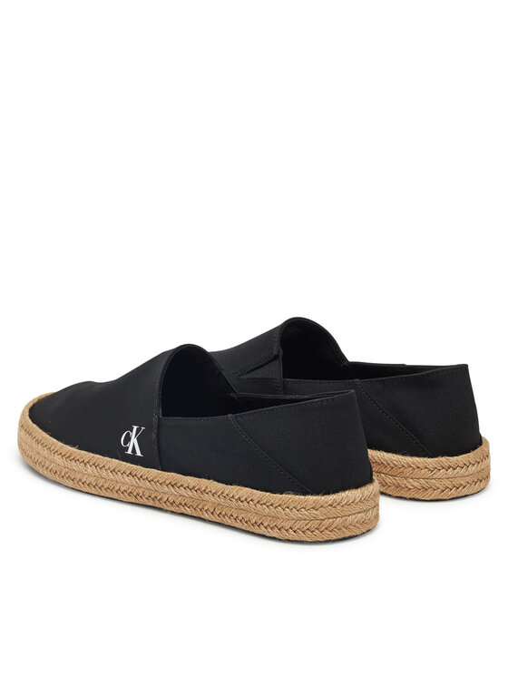 Calvin Klein Jeans Espadryle Calvin Klein Jeans Inj Espadrille Cv YM0YM01251 Czarny