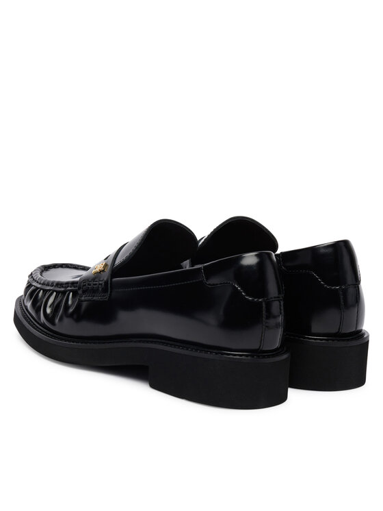 Tommy Hilfiger Mokasini Tommy Hilfiger Square Toe Abrasivato FW0FW08825 Črna