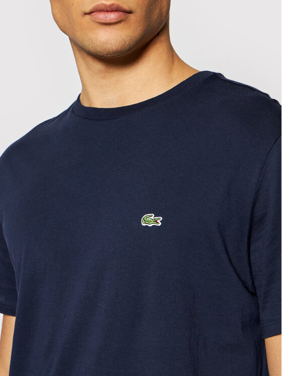 Lacoste Lacoste T-shirt TH6709 Tamnoplava Regular Fit