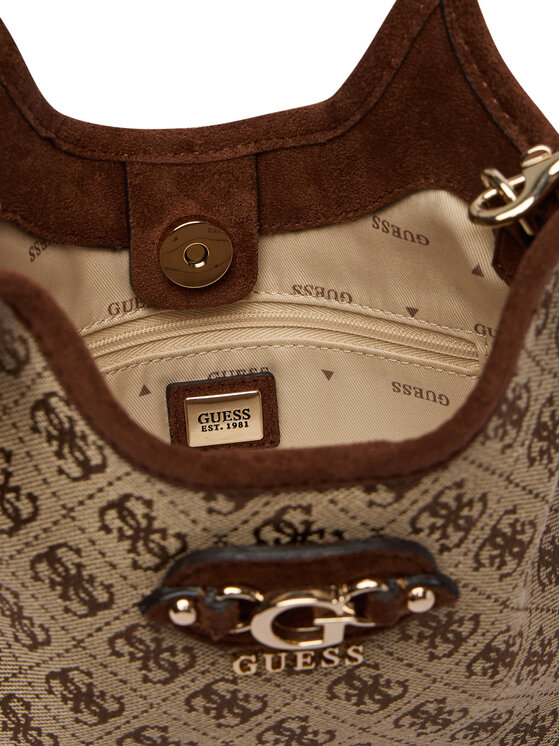 Guess Rankinė Guess Samantha Mini HWJG23 13750 Ruda