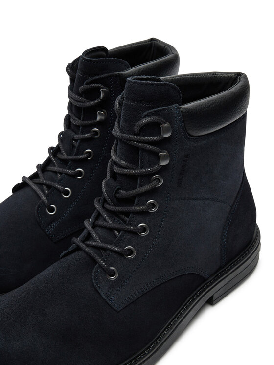 Tommy Hilfiger Csizma Tommy Hilfiger Outdoor Suede FM0FM05193 Sötétkék